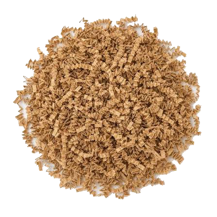 Brown kraft shredded paper untuk alas kotak
